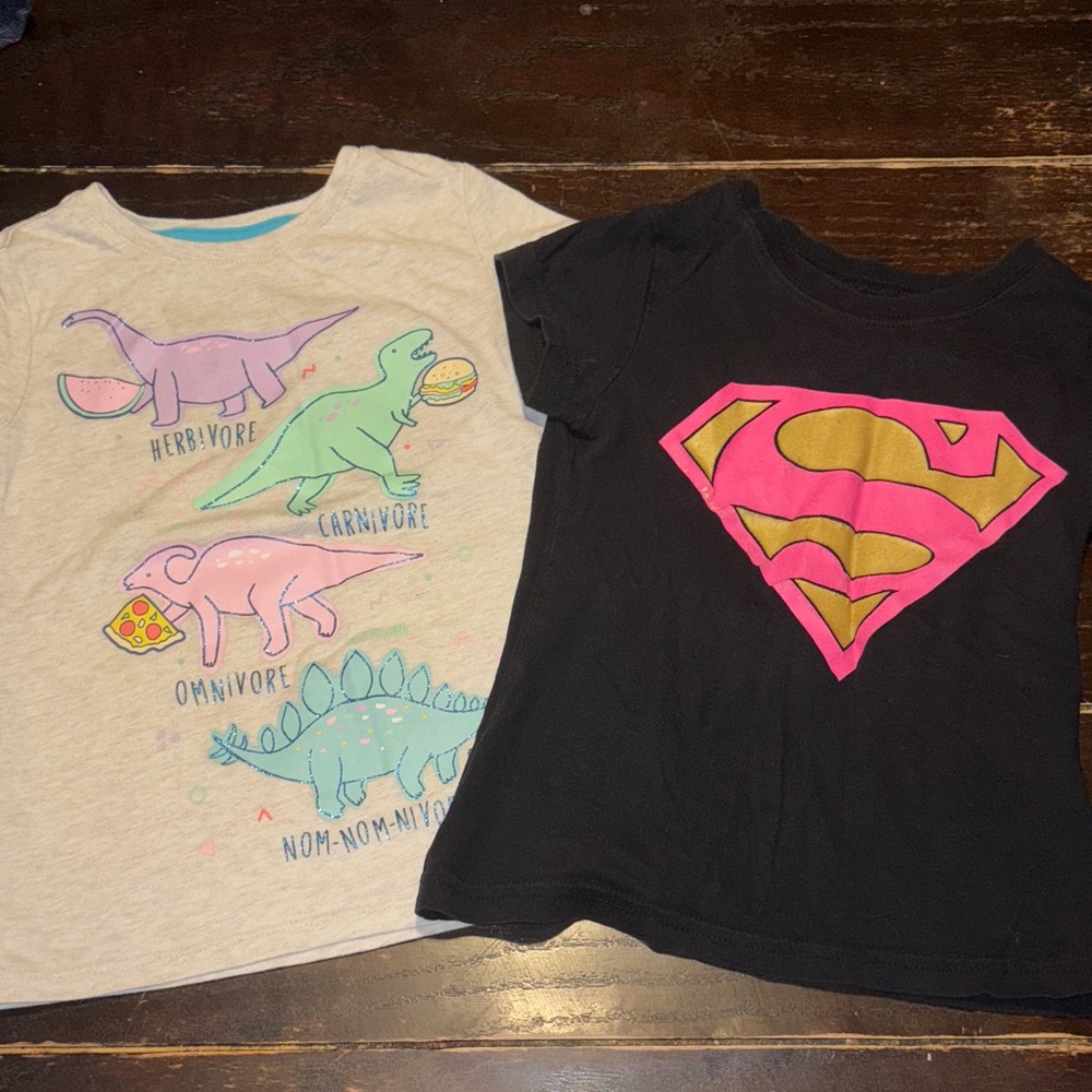 Girls short sleeve shirts